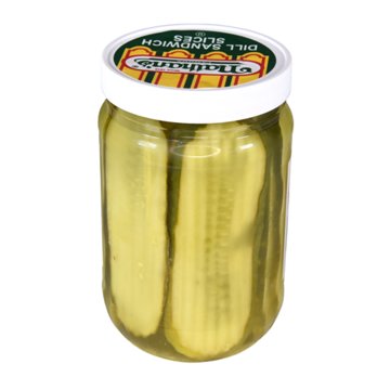 Nathan's Kosher Dill Pickle Sandwich Slices, 24 oz
