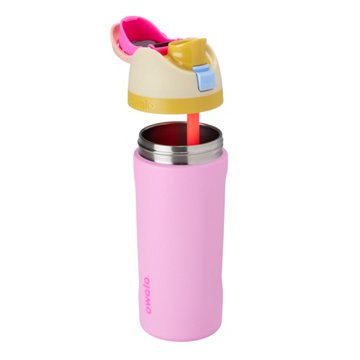 Owala Kids FreeSip Stainless Steel Water Bottle - Tutti Frutti, 16 oz
