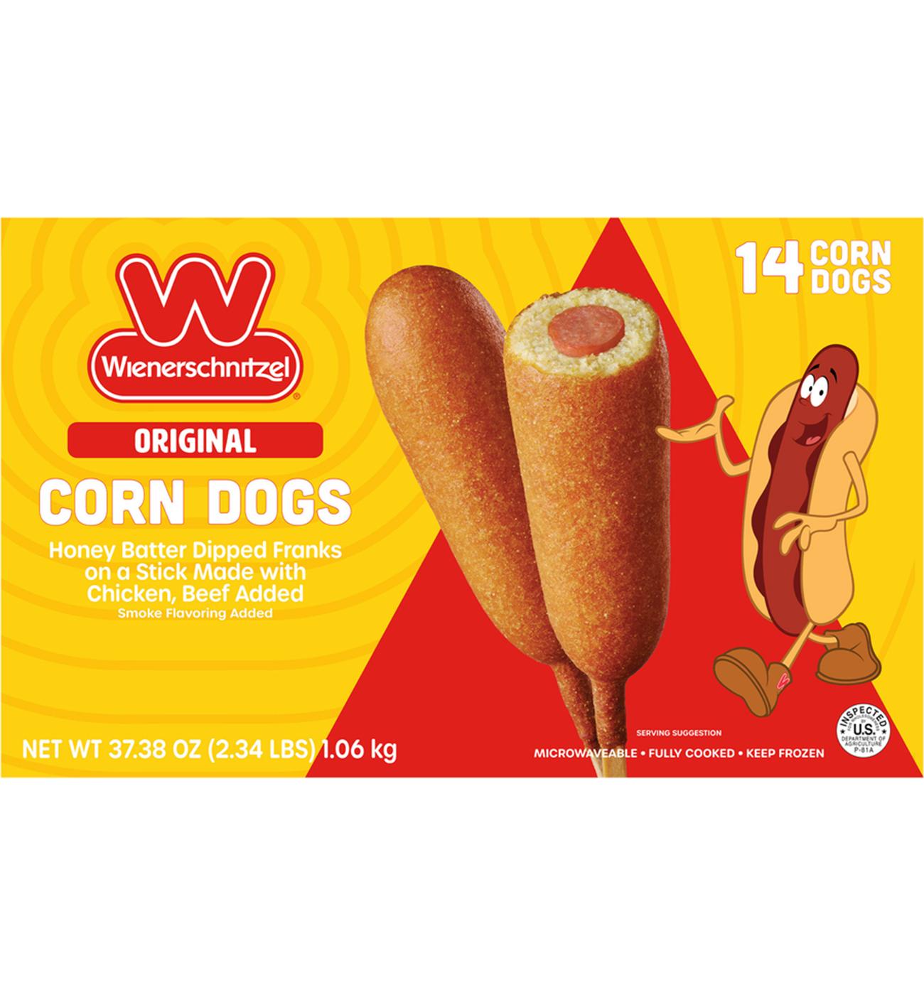 Wienerschnitzel Original Corn Dogs; image 1 of 4