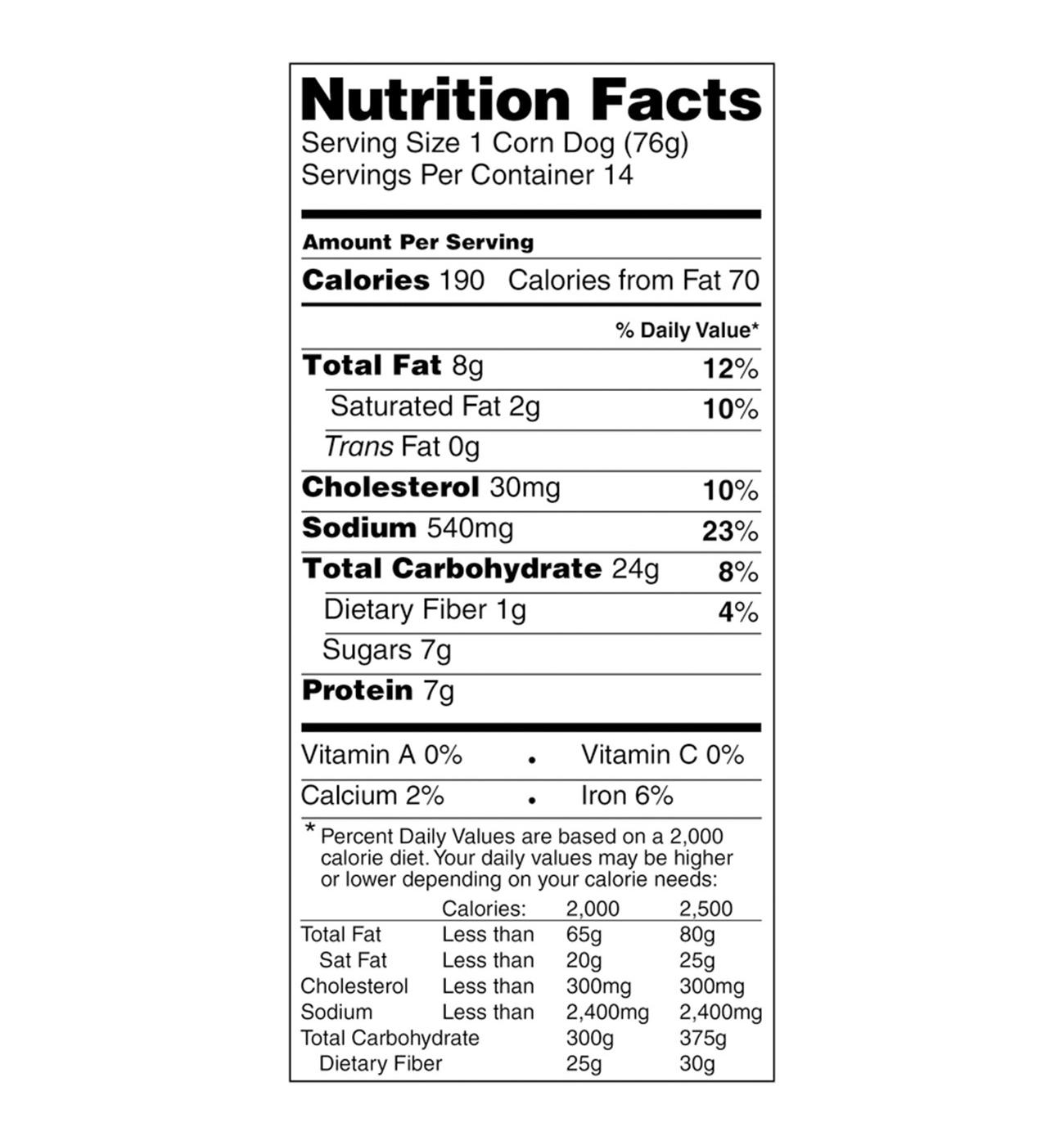 Wienerschnitzel Original Corn Dogs; image 2 of 4