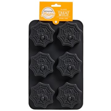 Destination Holiday Silicone Spiderweb Treat Mold