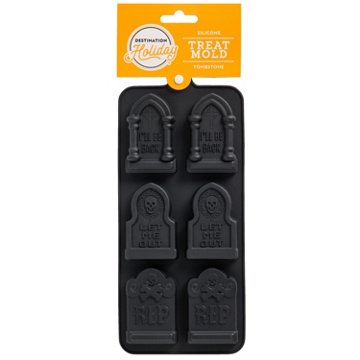 Destination Holiday Silicone Tombstone Treat Mold