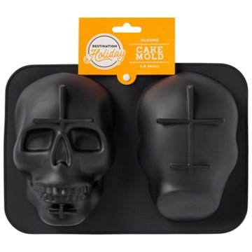 Destination Holiday Silicone 3D Skull Cake Mold