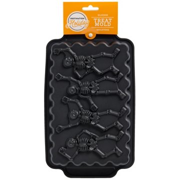 Destination Holiday Silicone Dancing Skeleton Treat Mold
