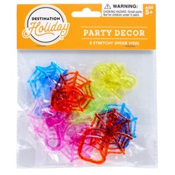 Destination Holiday Stretchy Spider Web, 8 ct