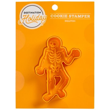 Destination Holiday Skeleton Halloween Cookie Stamper