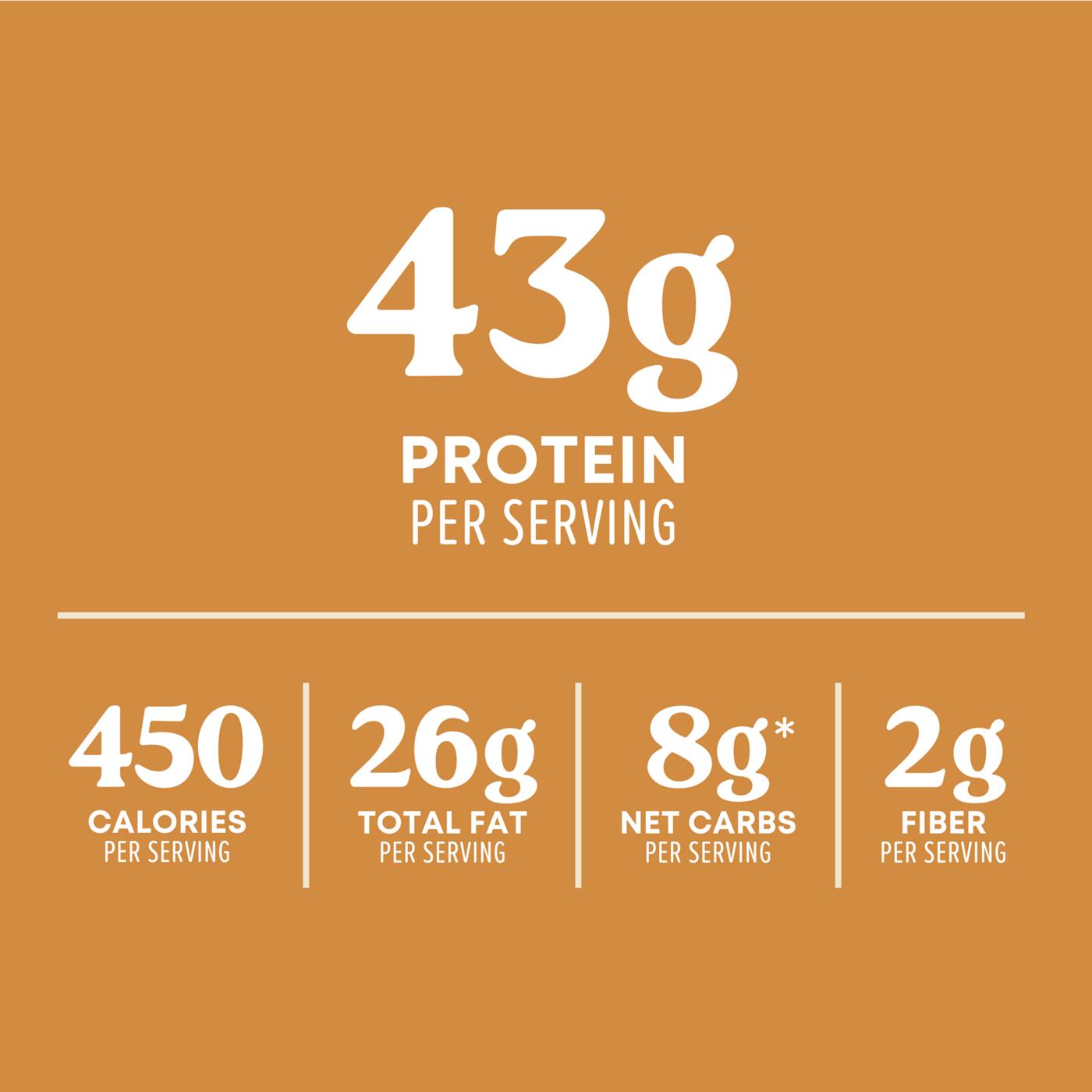 Higher Harvest by H-E-B 43g Protein Lifestyle Meal - Chicken Uncured Bacon Ranch; image 9 of 10