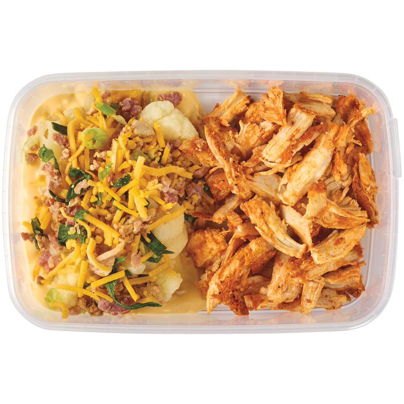 Higher Harvest by H-E-B 36g Protein Lifestyle Meal - BBQ Chicken & Loaded Cauliflower; image 7 of 10