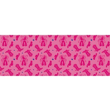 Destination Holiday Pink Cowgirl Desk Mat, 39.3" x 19.6"