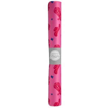 Destination Holiday Pink Cowgirl Desk Mat, 39.3" x 19.6"