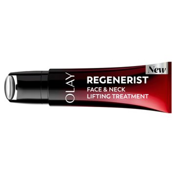 Olay Regenerist Neck & Face Roller, Neck Cream for Tightening & Firming, Anti-Aging Moisturizer for Women, Fragrance-Free, Anti-Wrinkle