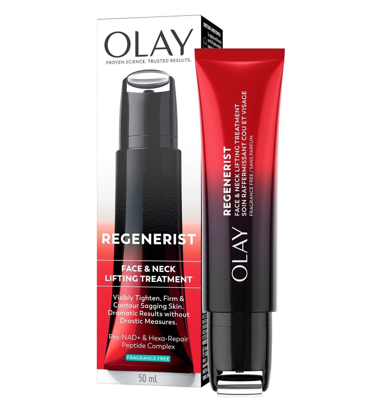 Olay Regenerist Face & Neck Lifting Treatment; image 2 of 4