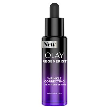 Olay Regenerist Collagen & Retinol Anti-Aging Serum, Brightening & Hydrating Night Treatment