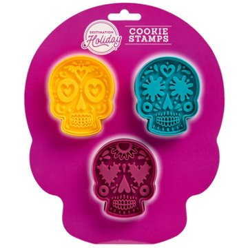 Destination Holiday Day Of The Dead Cookie Stamps, 3 ct