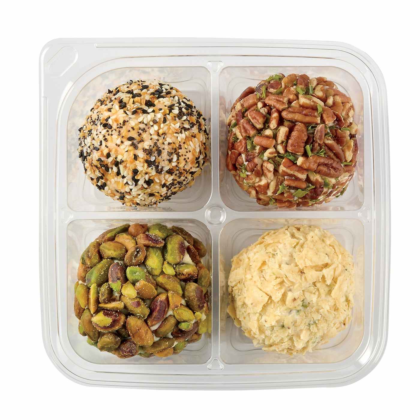 H-E-B Deli Variety Cheese Ball Snack Tray; image 1 of 4