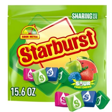 Starburst Sour Fruit Chews Candy - Sharing Size