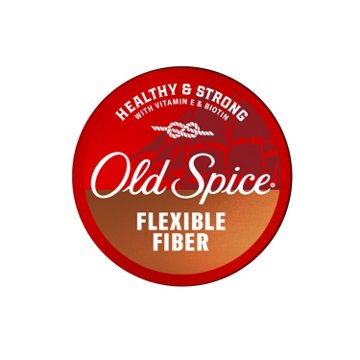 Old Spice Flexible Fiber for Men, Men's Hair Styling Fiber, Low Hold, Low Shine, 2.22 oz