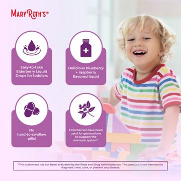 Mary Ruth's Organic Toddler Elderberry Liquid Drops