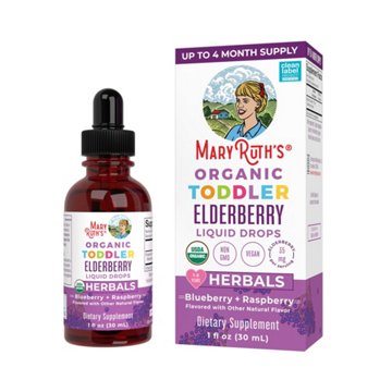 Mary Ruth's Organic Toddler Elderberry Liquid Drops