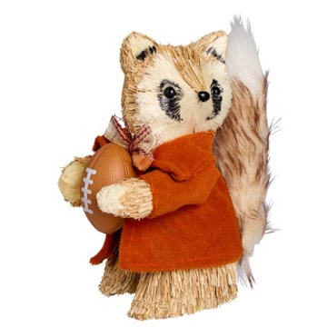 Destination Holiday Sisal Racoon Football Player