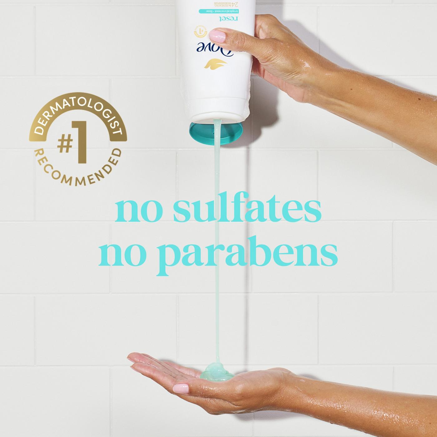 Dove Limited Ediiton Body Wash Tropical Coconut; image 2 of 10