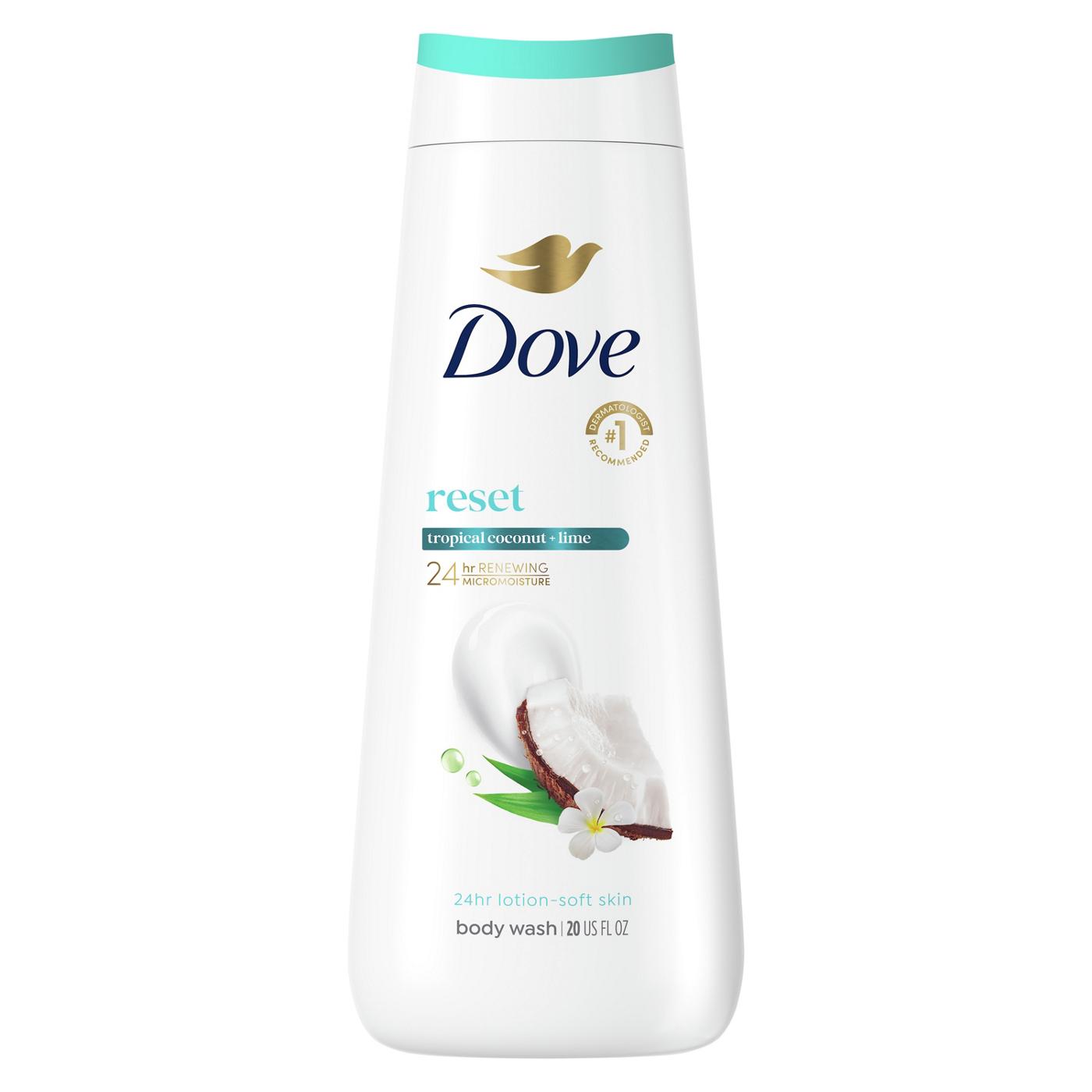 Dove Limited Ediiton Body Wash Tropical Coconut; image 1 of 10