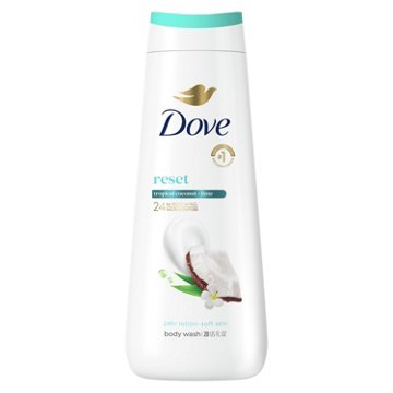 Dove Limited Ediiton Body Wash Tropical Coconut, 20 oz