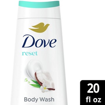 Dove Limited Ediiton Body Wash Tropical Coconut, 20 oz