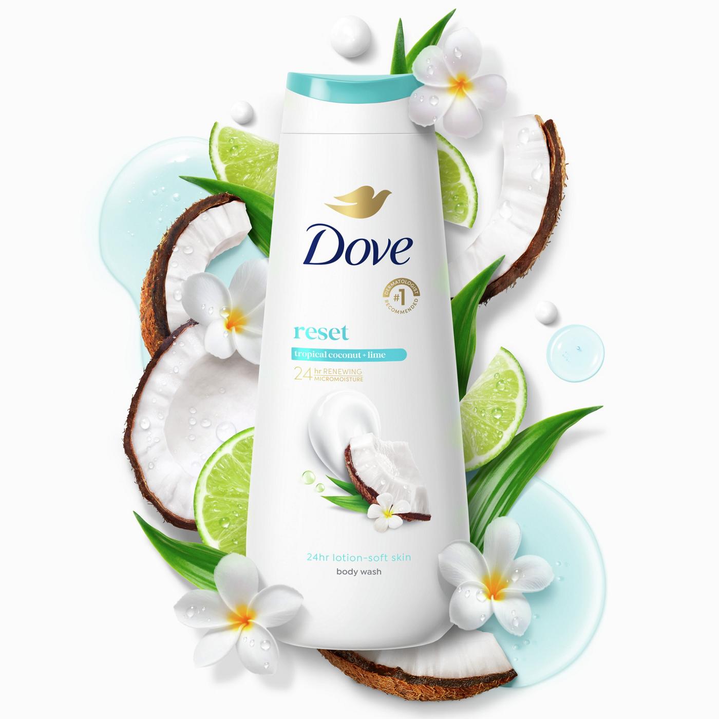 Dove Limited Ediiton Body Wash Tropical Coconut; image 9 of 10