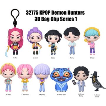 Monogram International K-Pop Demon Hunters Figural Bag Clip - Series 1
