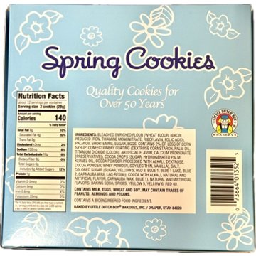 Little Dutch Boy Assorted Spring Cookies, 12 oz