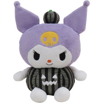 Sanrio Glow in the Dark Halloween Kuromi Plush Toy, 12"