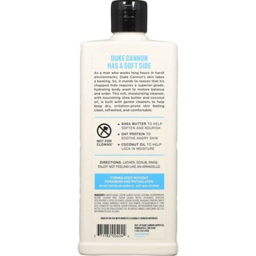 Duke Cannon Men's Soft Side Hydrating Body Wash