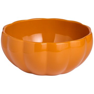 Destination Holiday Large Pumpkin Serving Bowl, Large