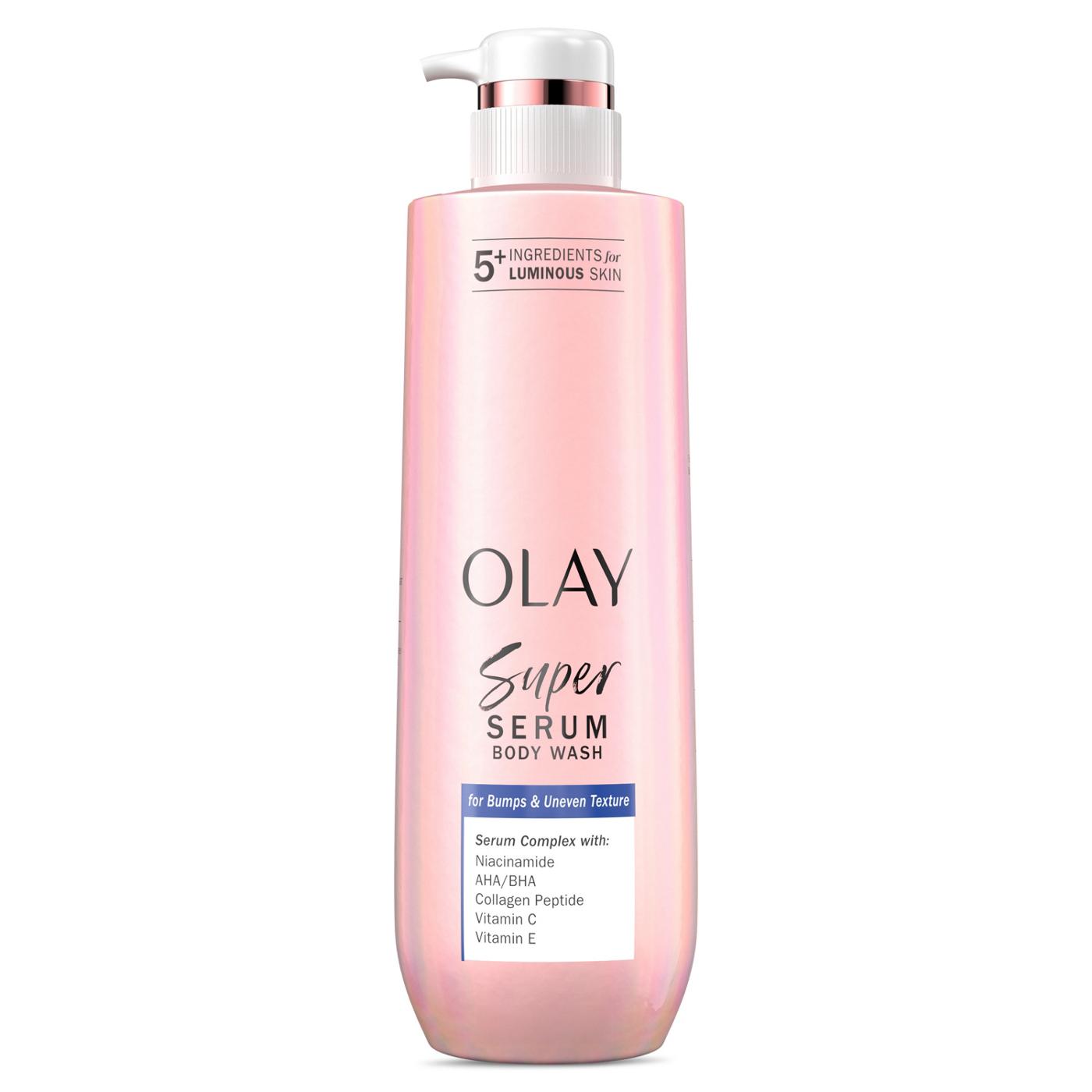 Olay Super Serum Body Wash for Bumpy Skin; image 1 of 10