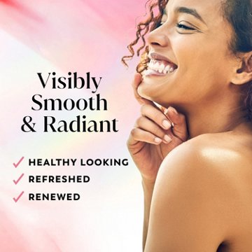 Olay Fresh Radiance Body Wash with Essence of Strawberry and Mint, Vitamin B3 and Antioxidant Blend, 22 oz