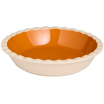Destination Holiday Scalloped Ribbed Pie Dish