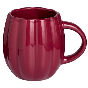Destination Holiday Pumpkin Mug - Maroon, 16 oz