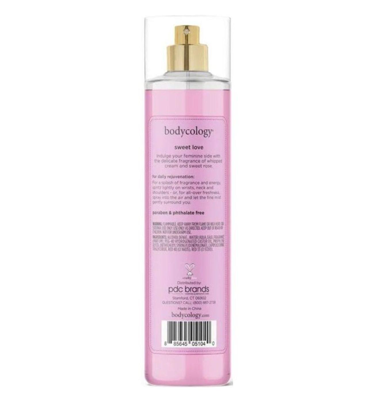 Bodycology Sweet Love Fragrance Mist; image 2 of 2