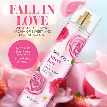 Bodycology Sweet Love Fragrance Mist, 8 oz