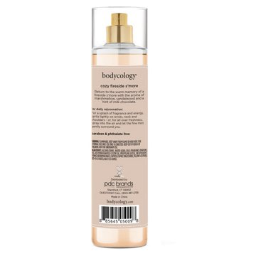 Bodycology Cozy Fireside S'more Fragrance Mist, 8 oz