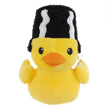 Quackerz Halloween Bride of Frankenduck Plush Toy, 6"