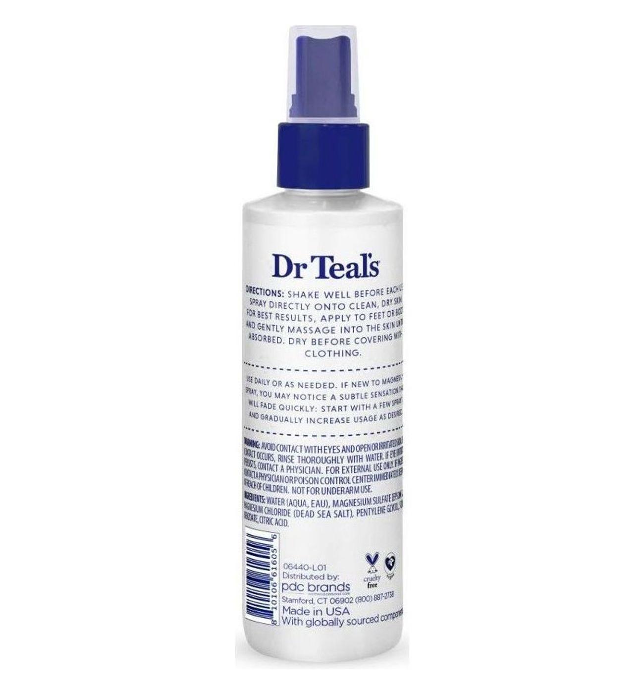 Dr Teal's Mineral Therapy Magnesium Spray - Fragrance Free; image 2 of 2