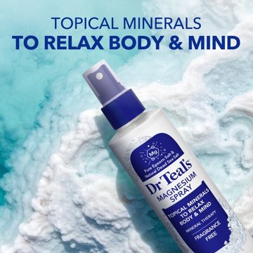 Dr Teal's Mineral Therapy Magnesium Spray - Fragrance Free, 8 oz
