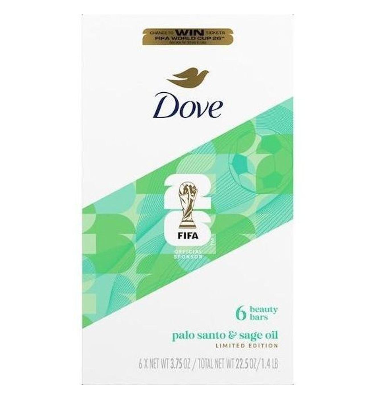 Dove Limited Edition FIFA Bar Soap - Palo Santo & Sage Oil; image 1 of 2