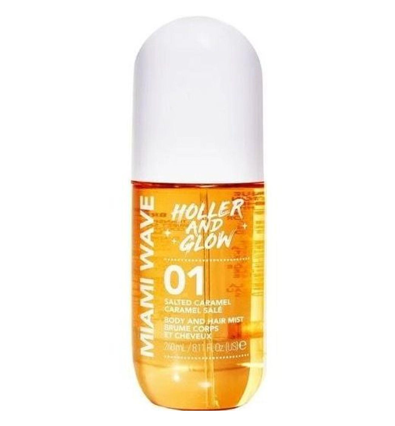 Holler and Glow Miami Wave Body Spray - Salted Caramel; image 1 of 2