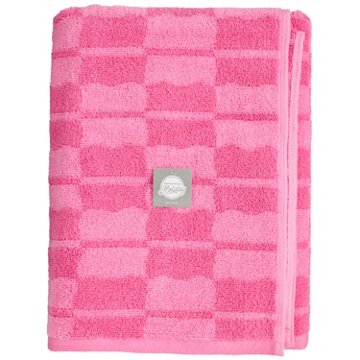 Destination Holiday 100% Cotton Jacquard Bath Towel - Pink, 30" x 54"