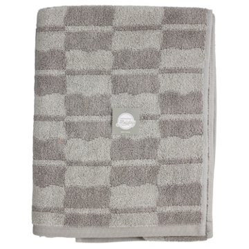 Destination Holiday 100% Cotton Jacquard Bath Towel - Gray, 30" x 54"