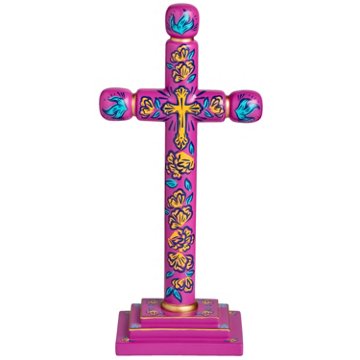 Destination Holiday Day Of The Dead Resin Cross