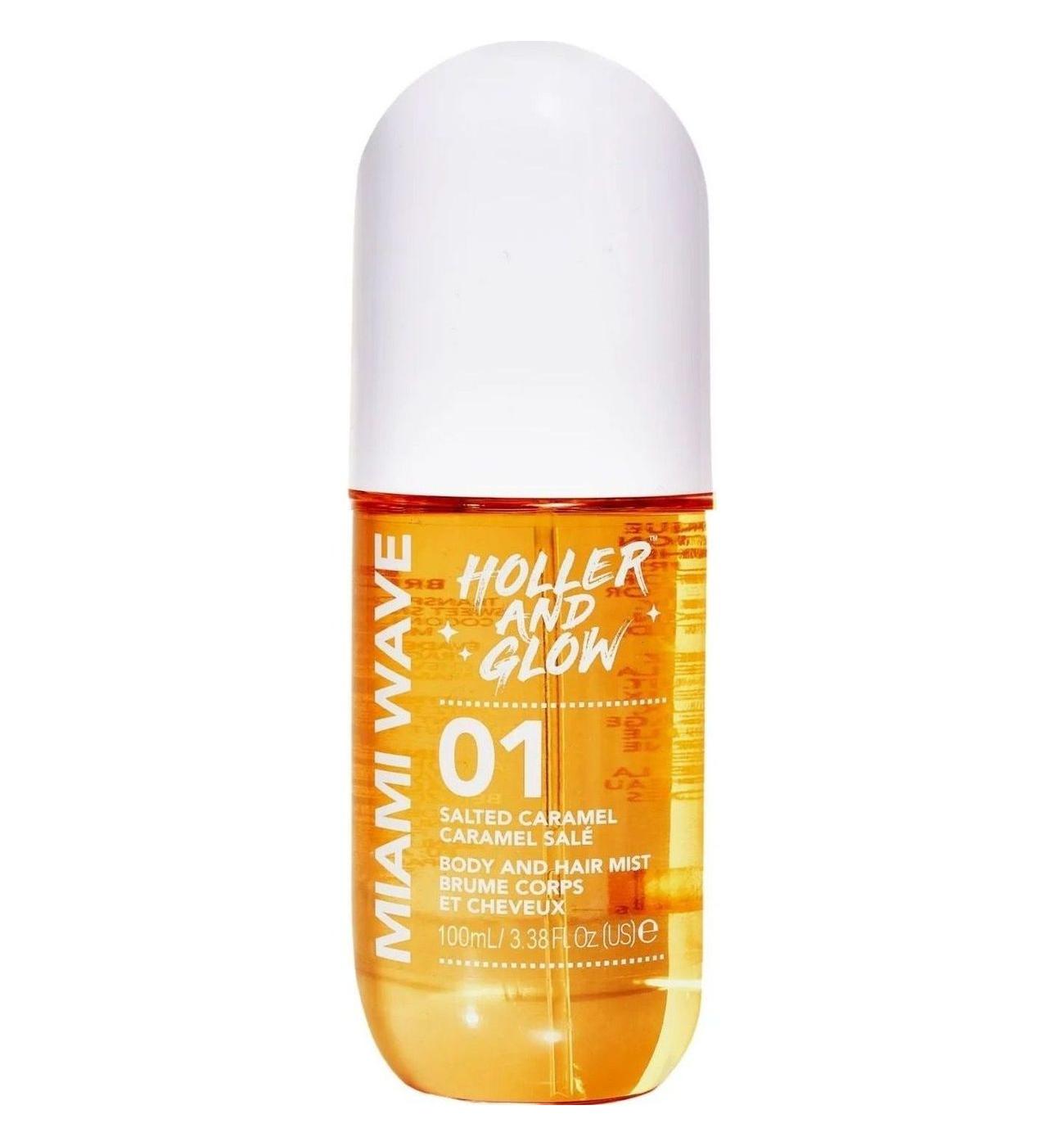 Holler and Glow Miami Wave Body Spray - Salted Caramel; image 1 of 2